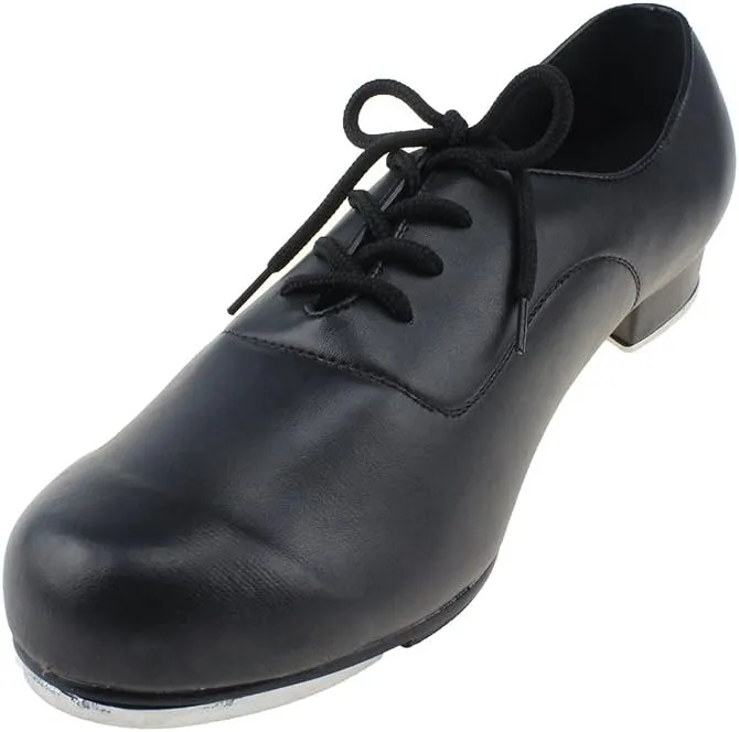 MSMAX Men Lace up Flex Tap Latin Dance Shoes