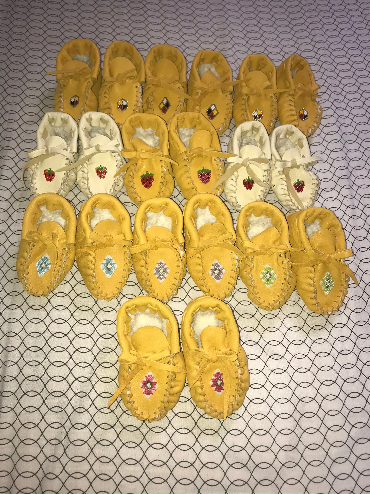 Native Canadian Baby Moccasins