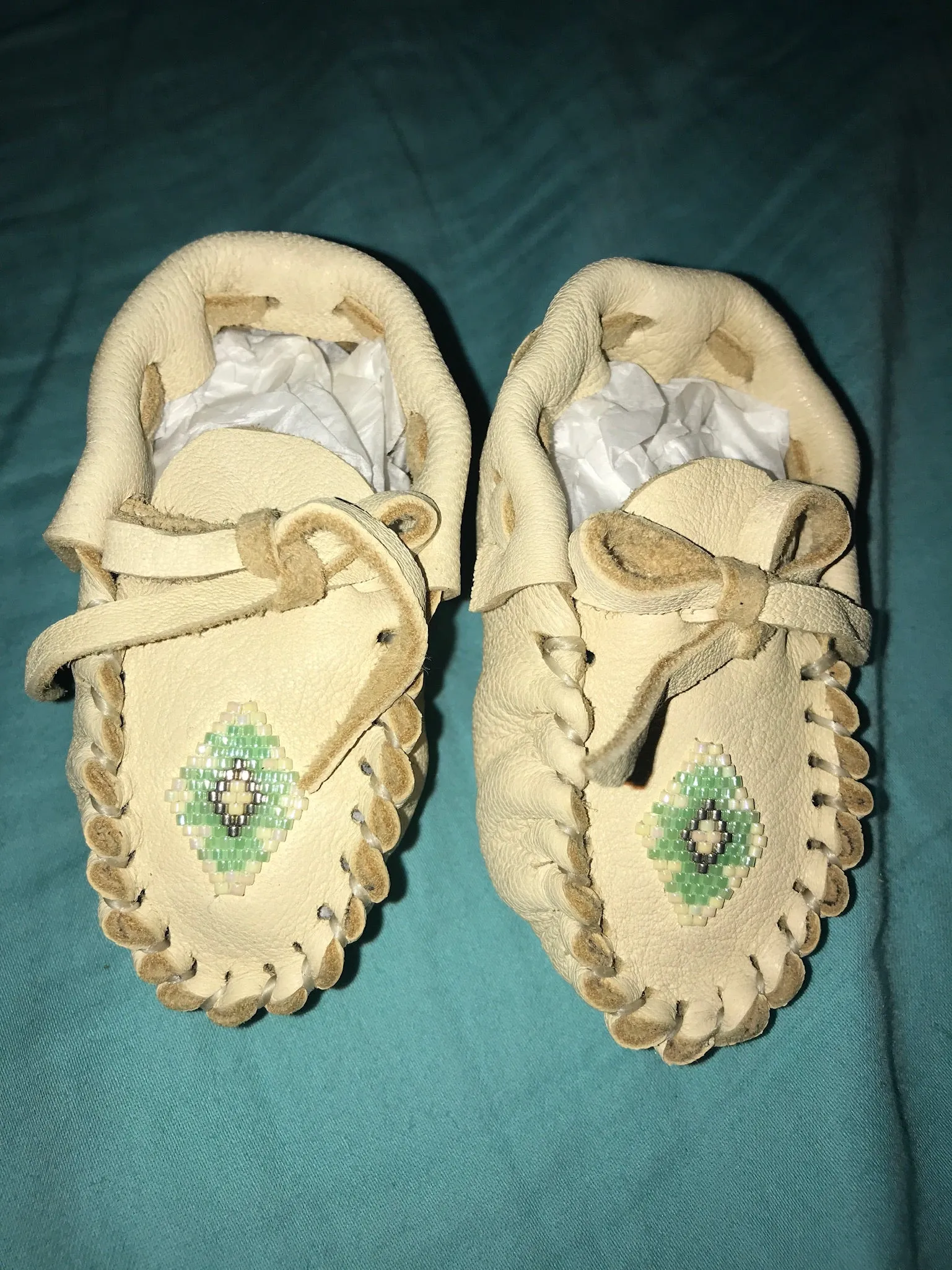 Native Canadian Baby Moccasins