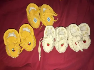 Native Canadian Baby Moccasins