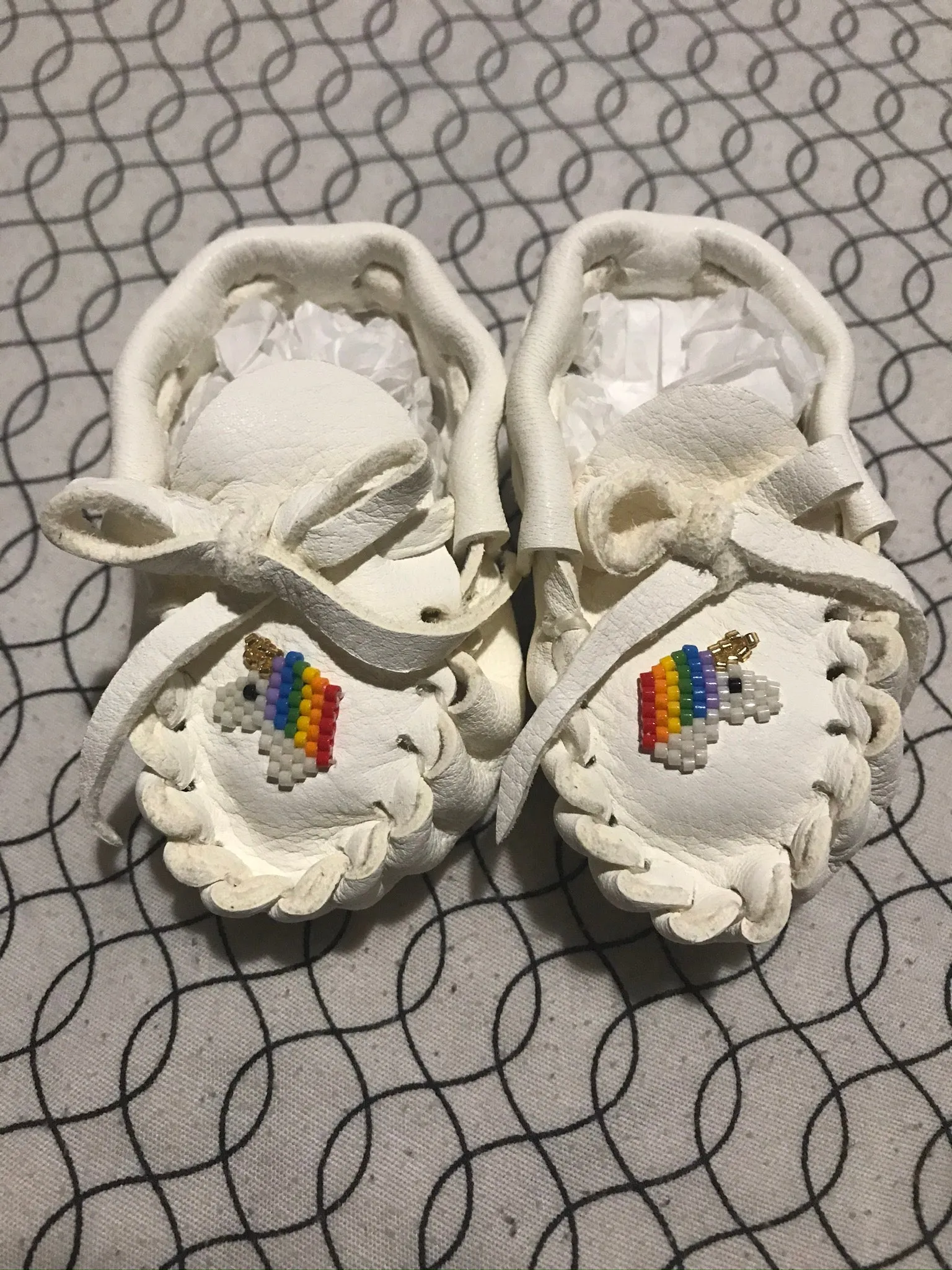 Native Canadian Baby Moccasins