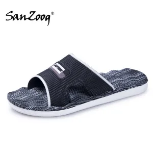 New Mens Slippers Indoor Nice Non-Slip Home Bathroom Slippers For Man Woman Unisex Massage Badslippers Summer Beach Slides Men