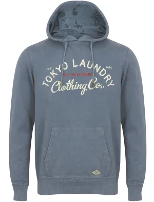 Olaf Cotton Pullover Hoodie in Vintage Indigo - Tokyo Laundry