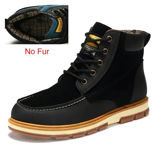 Premium Leather Ankle Boots - 3 Colors