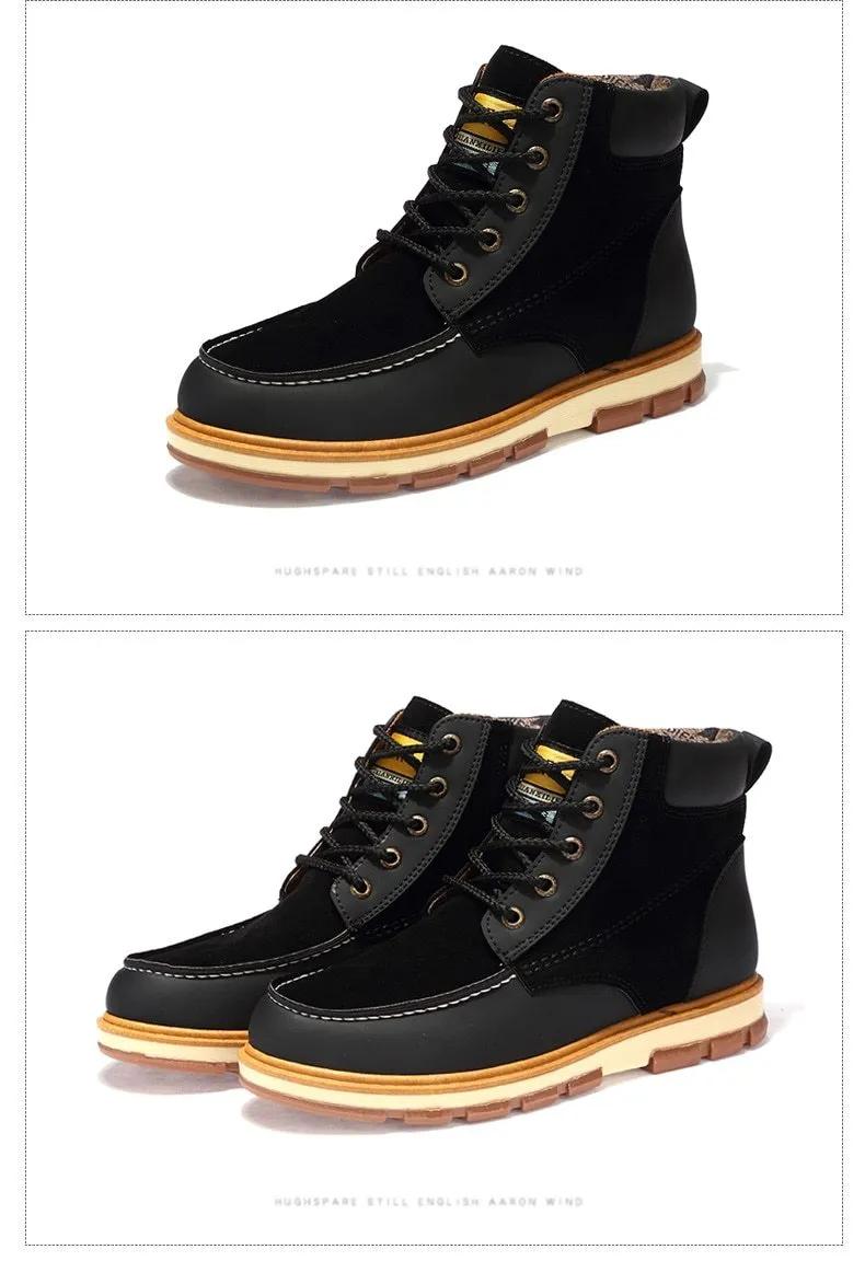Premium Leather Ankle Boots - 3 Colors