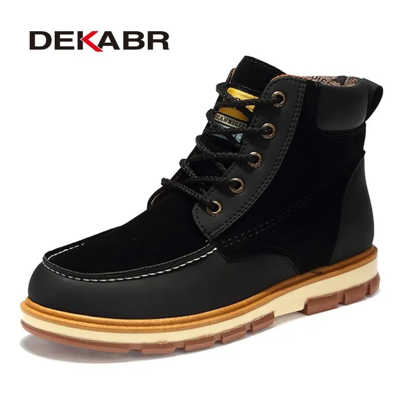 Premium Leather Ankle Boots - 3 Colors