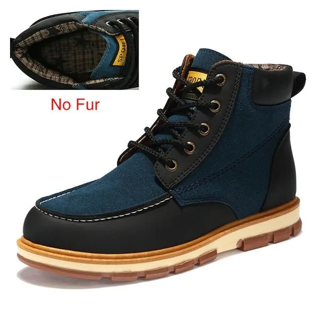 Premium Leather Ankle Boots - 3 Colors