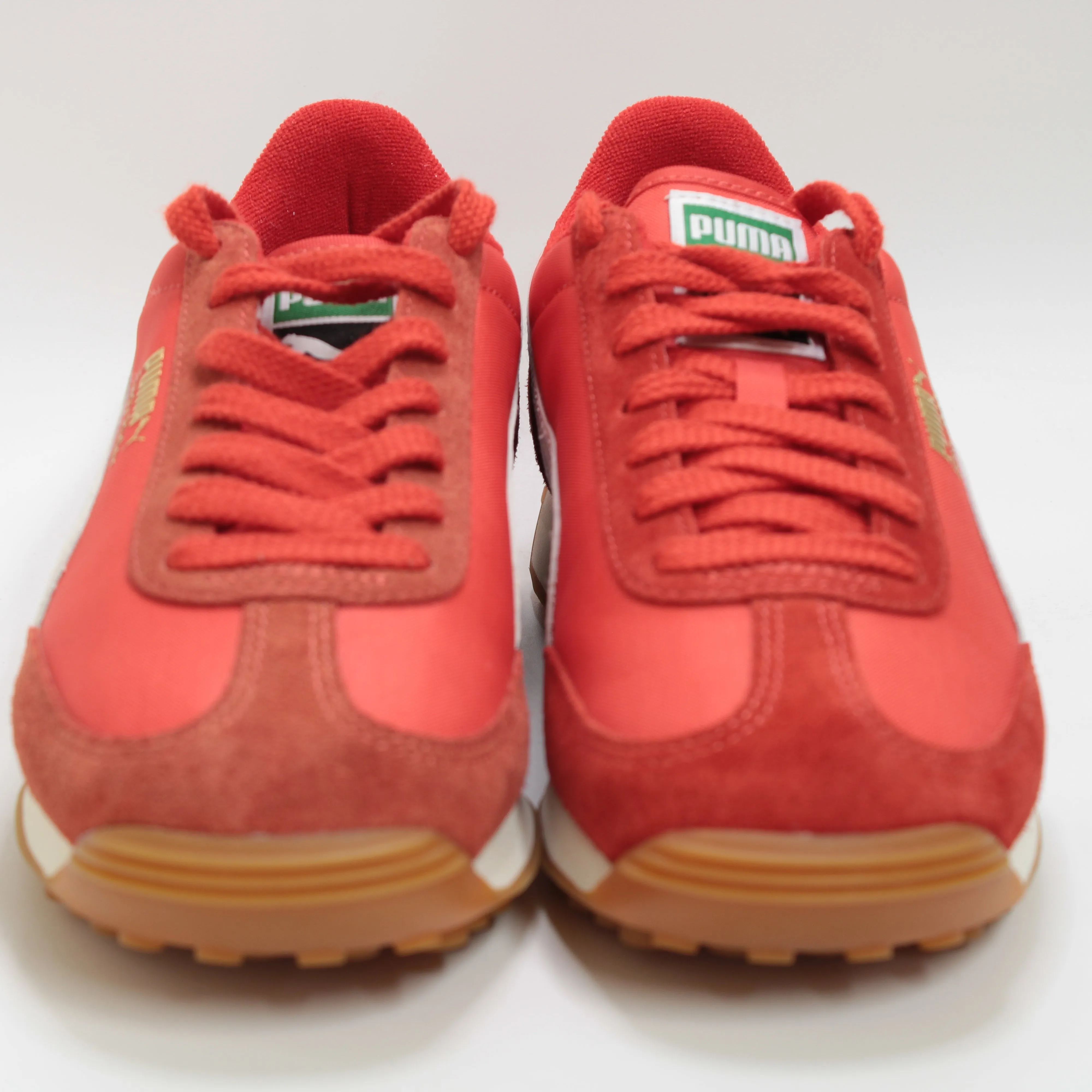 Puma Easy Rider Vintage Trainers Puma Red Puma White Uk Size 6