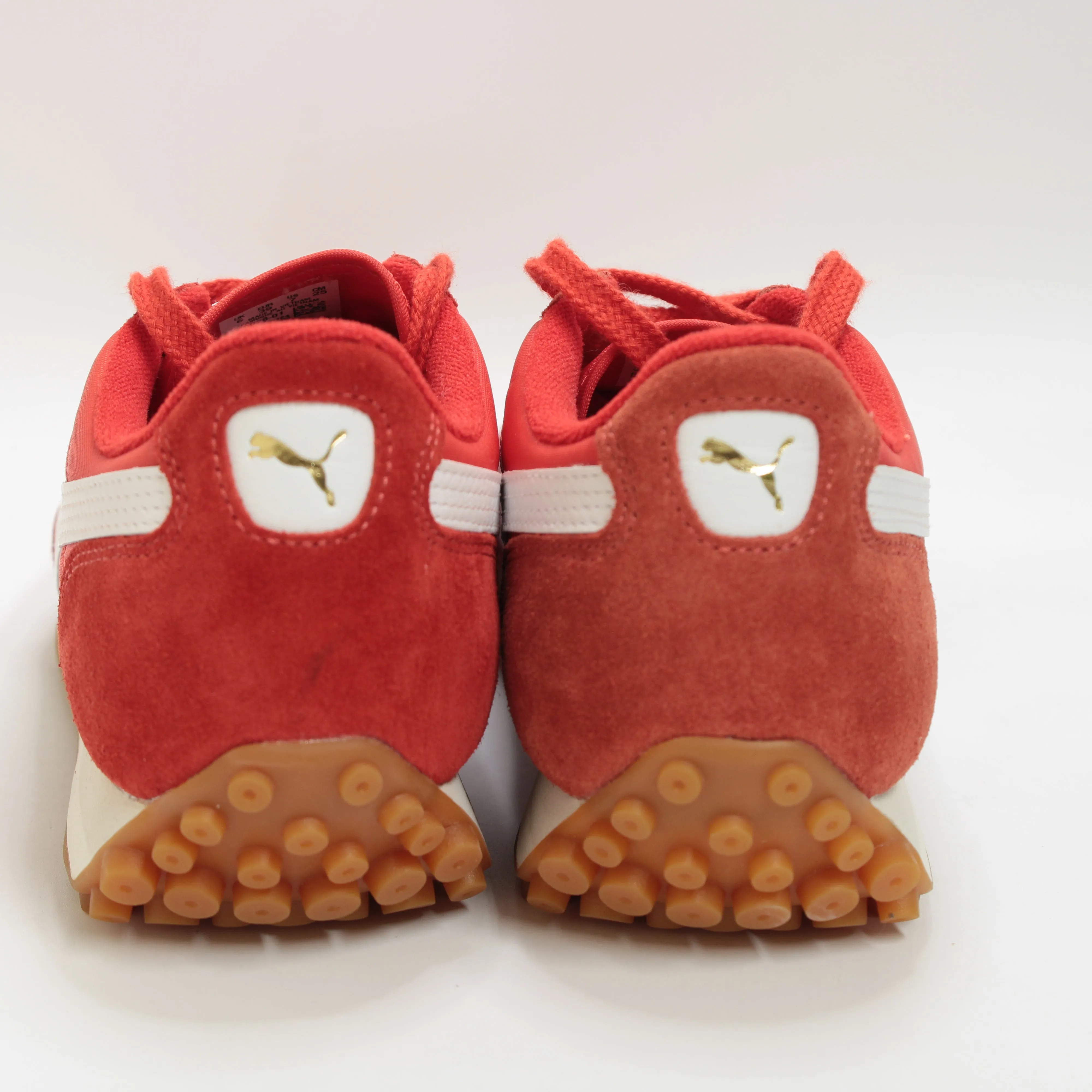 Puma Easy Rider Vintage Trainers Puma Red Puma White Uk Size 6