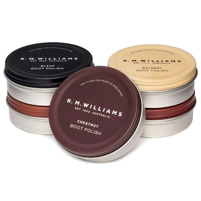 R.M.Williams Stockman's Boot Polish (70ml) - Chestnut