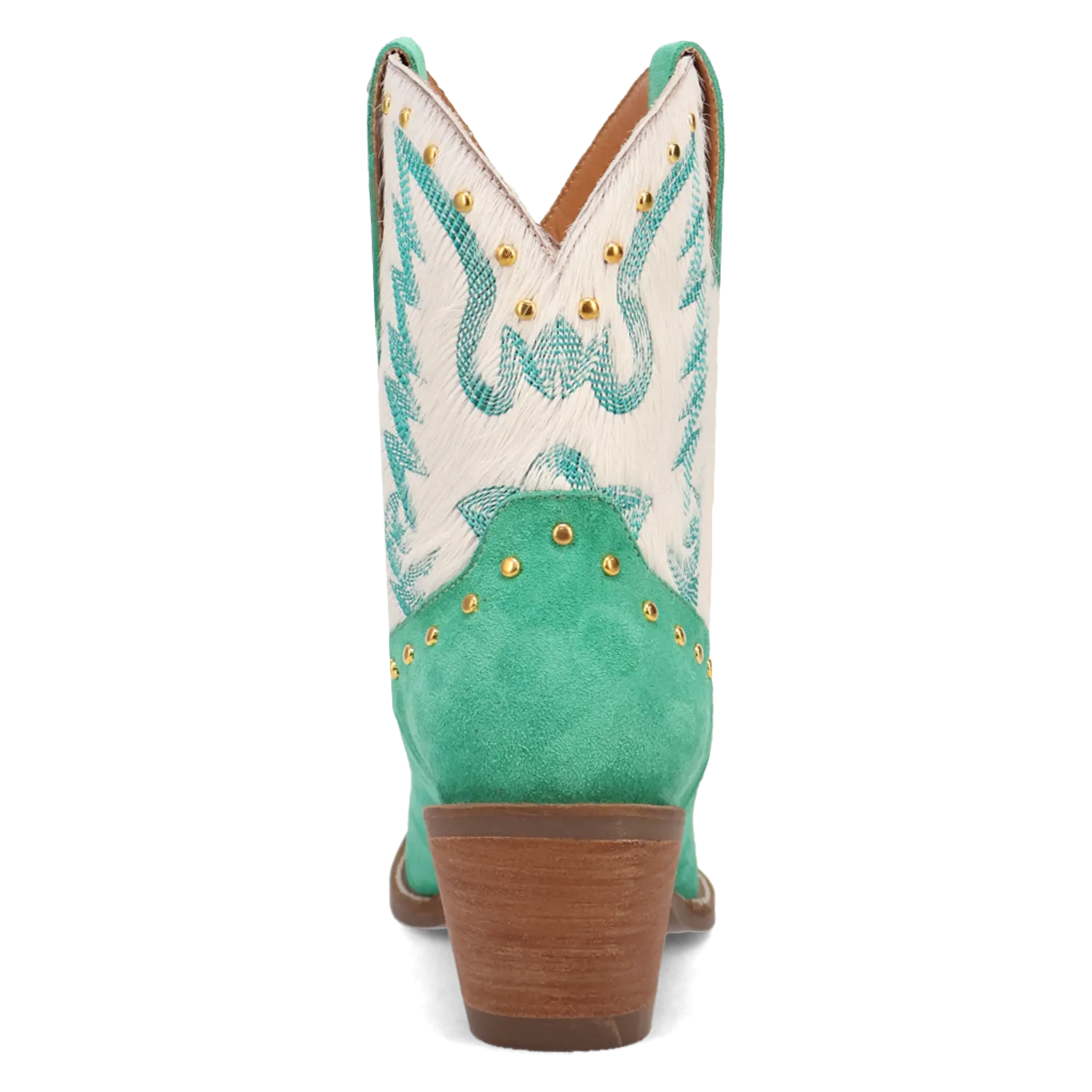 Rodeo Queen Green Suede Leather Boot (DS)