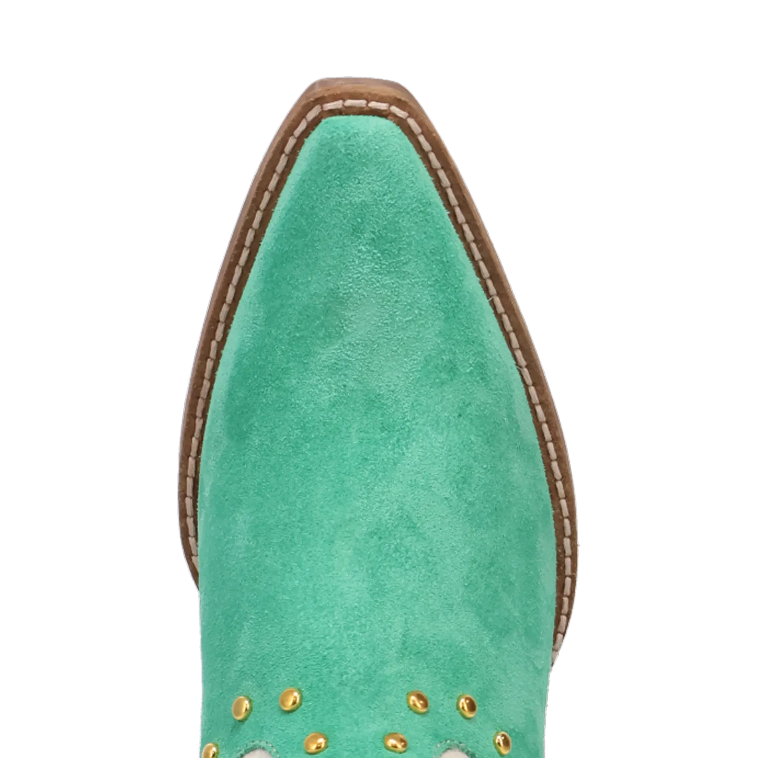 Rodeo Queen Green Suede Leather Boot (DS)