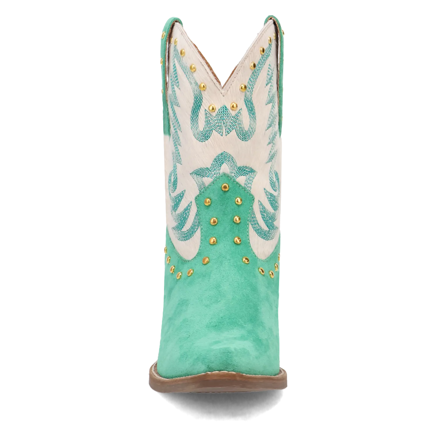 Rodeo Queen Green Suede Leather Boot (DS)