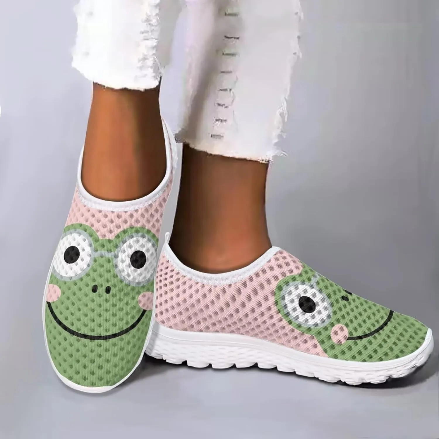 Running Shoes Lightweight Non Slip Gym Workout Tennis Shoe Breathable Mesh Walking Sneakers