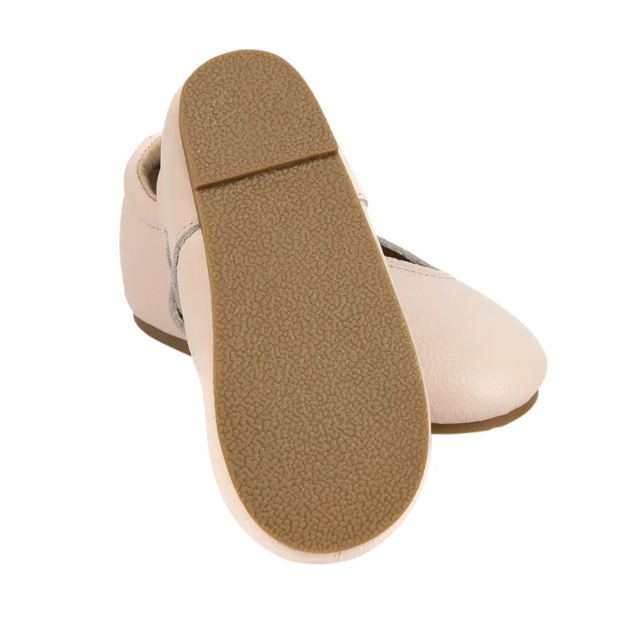 Salted Caramel T-Bar Moccasins