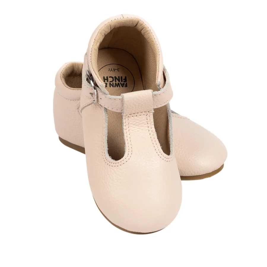 Salted Caramel T-Bar Moccasins