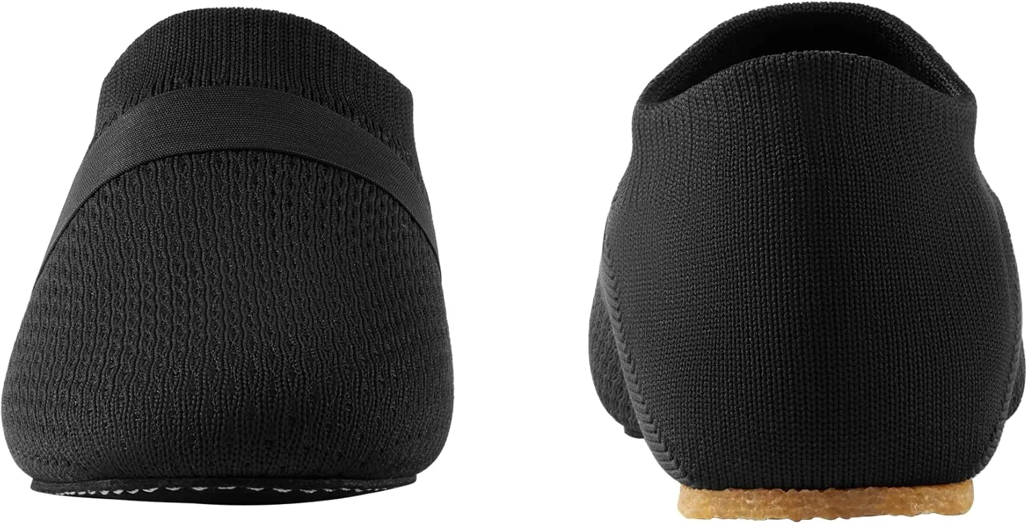 SANGEESON Jazz Shoe Slip-on for Women and Men's Dance Shoes