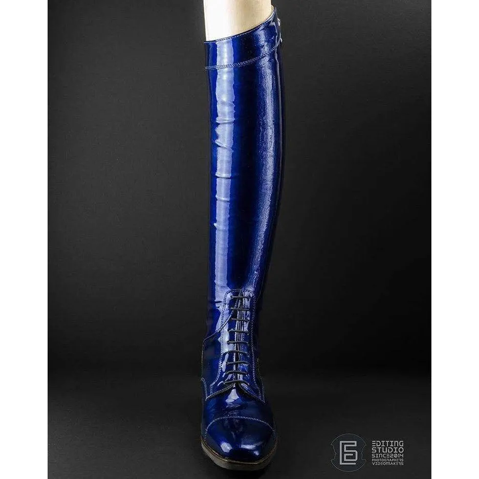 Secchiari Bespoke 100 Ladies Electric Blue Riding Boot