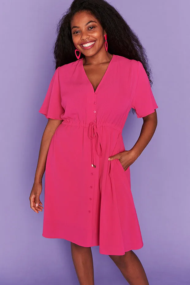 Siena Raspberry Dress
