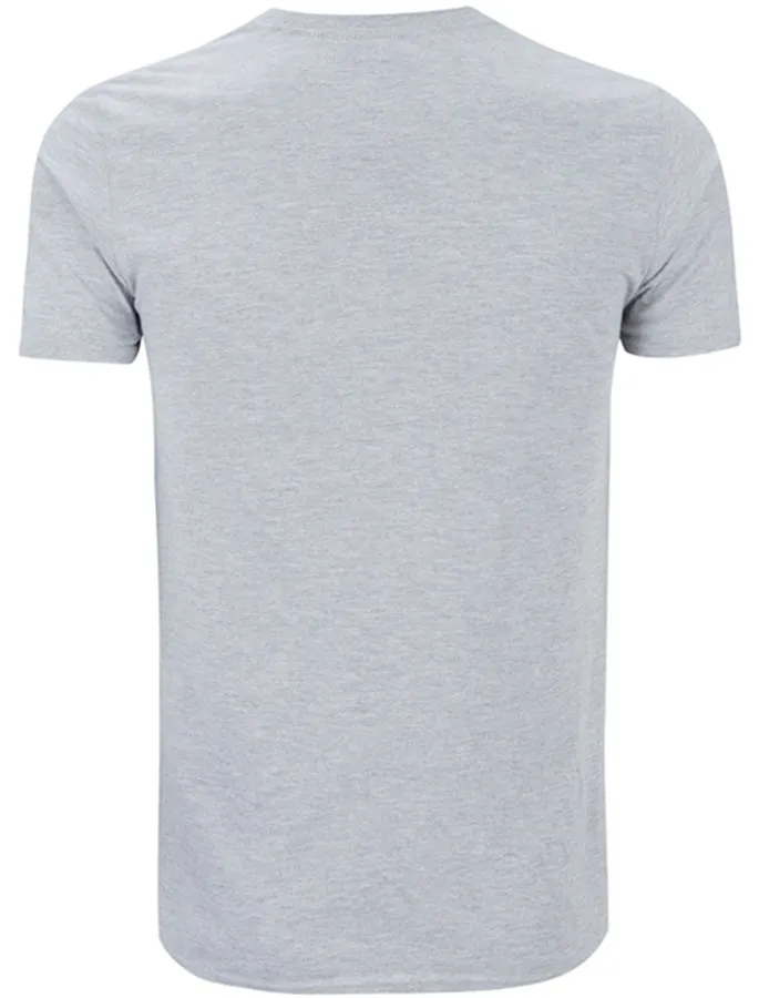Star Wars 9 Graphic Crew Neck T-Shirt in Grey Marl