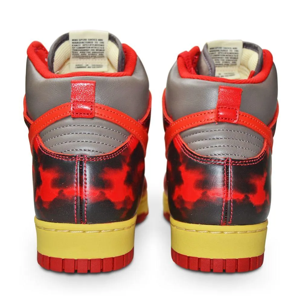 Unisex Nike Dunk Hi 1985 SP "Acid Wash" - DD9404 600 - University Chile Red