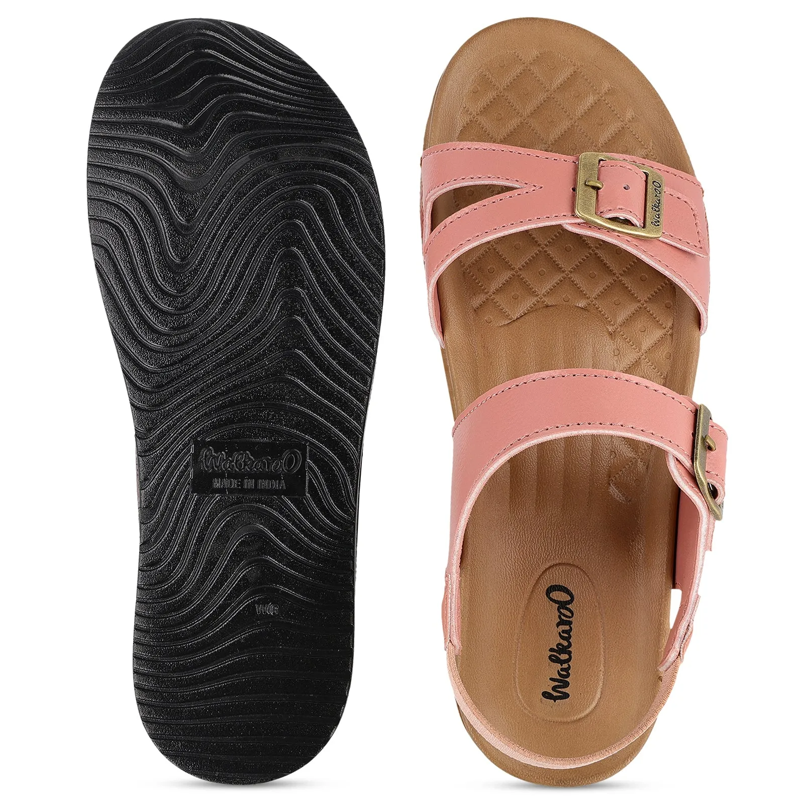 Women's Daily Wear Comfort Sandals - WE2900 Peach