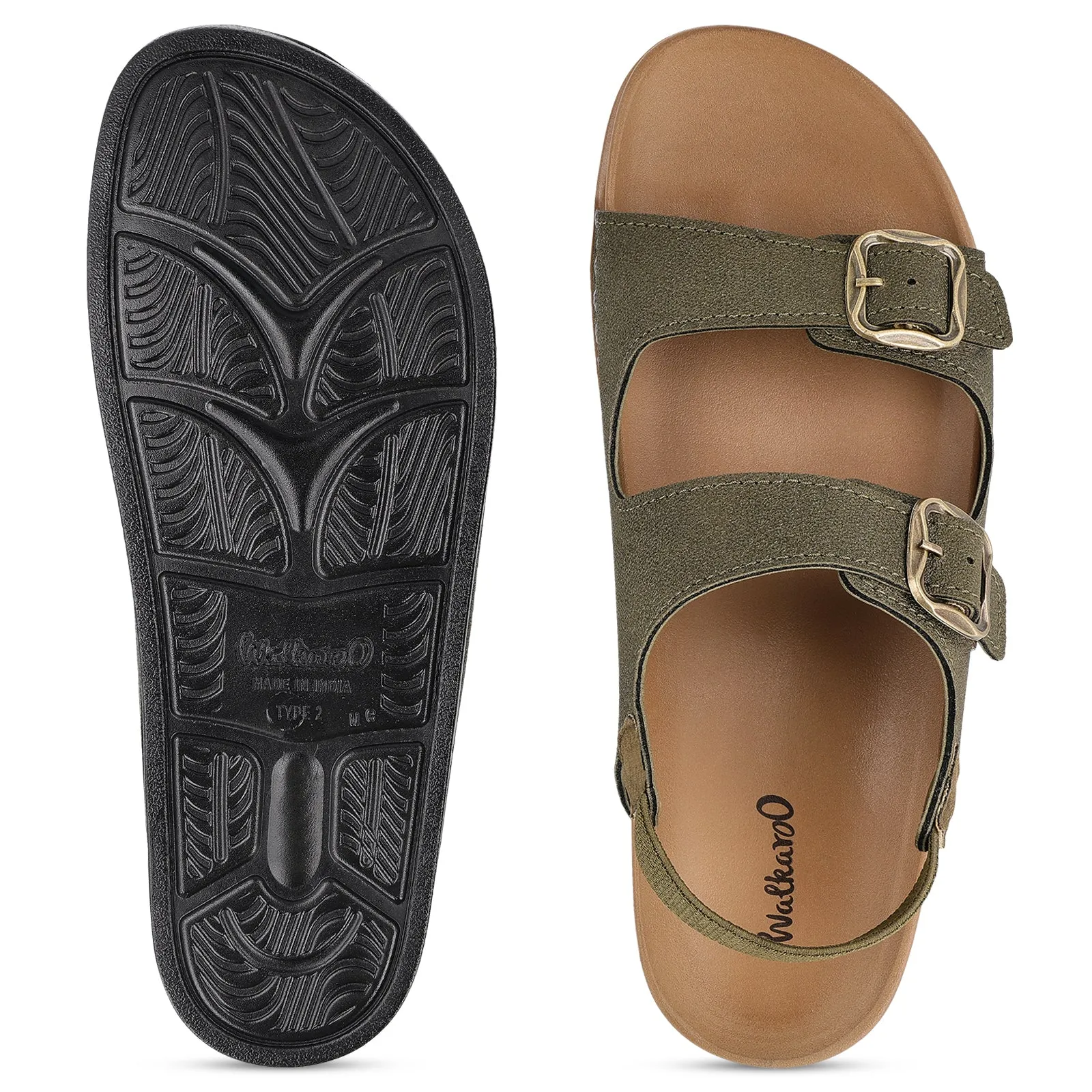 Women's Daily Wear Comfort Sandals - WE2902 Olive
