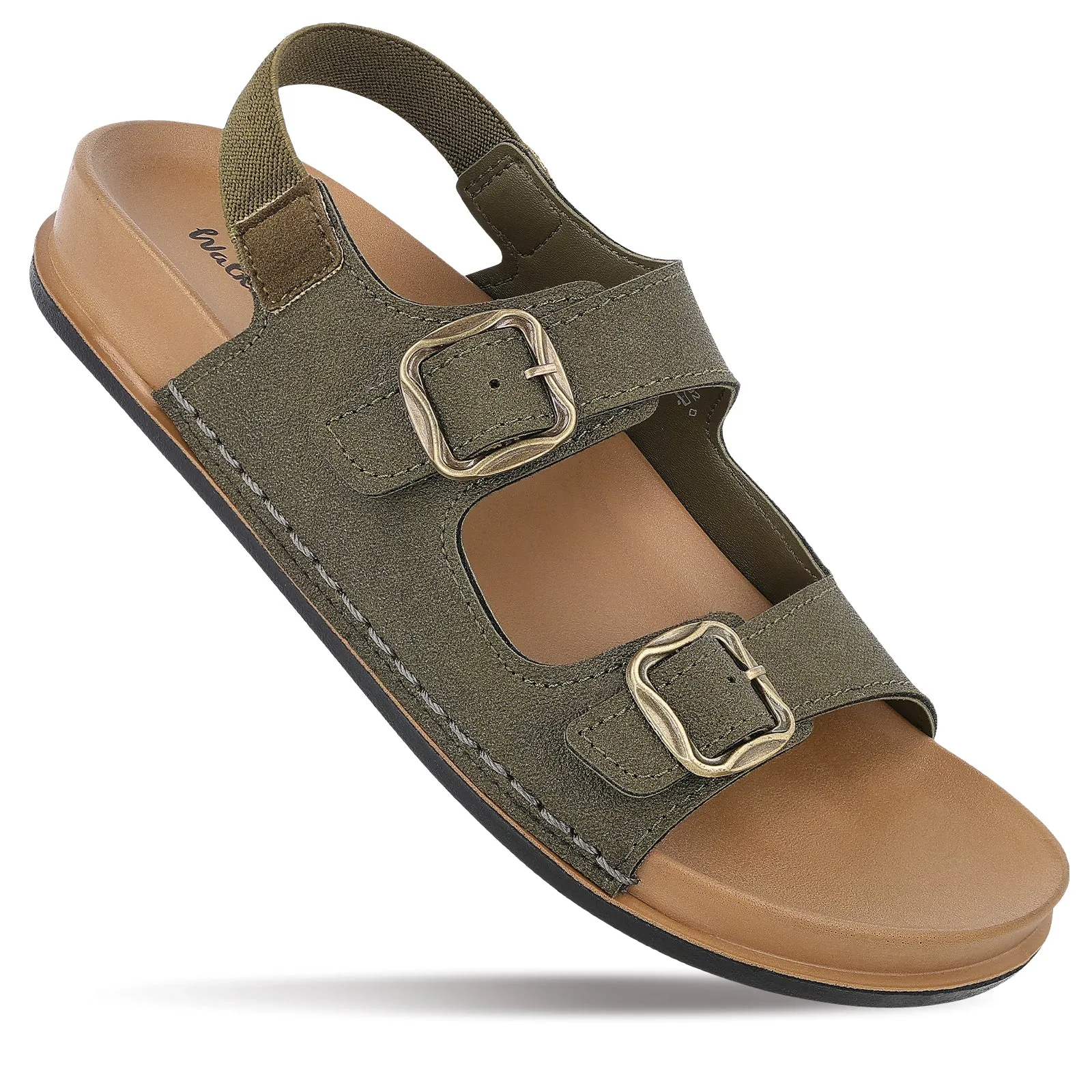 Women's Daily Wear Comfort Sandals - WE2902 Olive