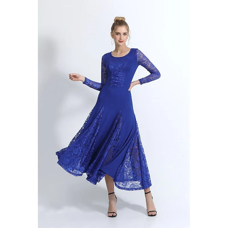 Women's Dance Long Sleeve Dress Training Performance Daily Wear