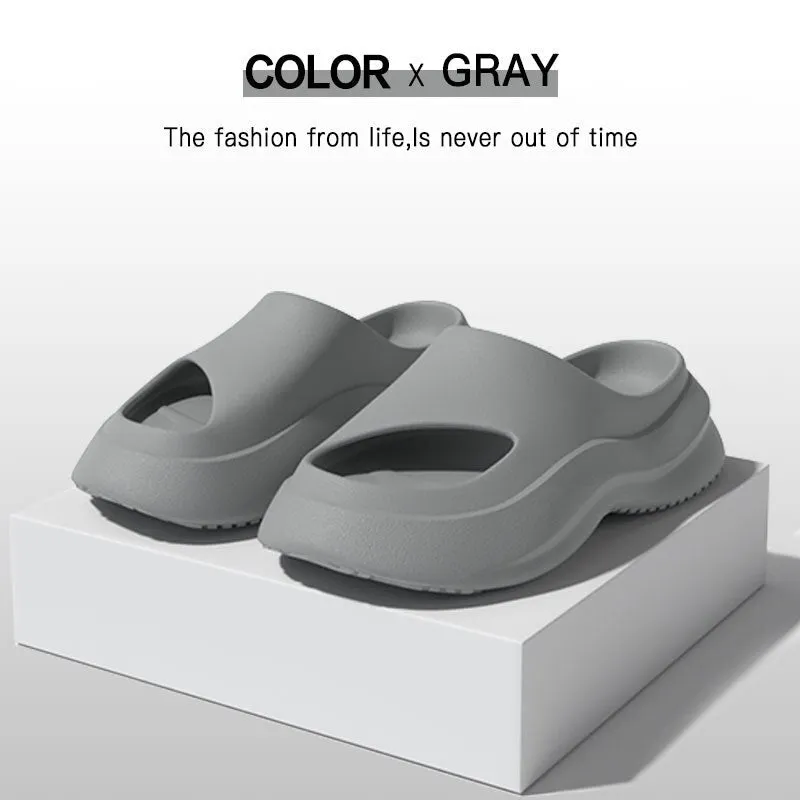 xiangtuibao  New Men Fashion Slippers Indoor Household Summer Beach Ourdoor Slides Ladies Slipers Platform Mules Shoes Woman Flats