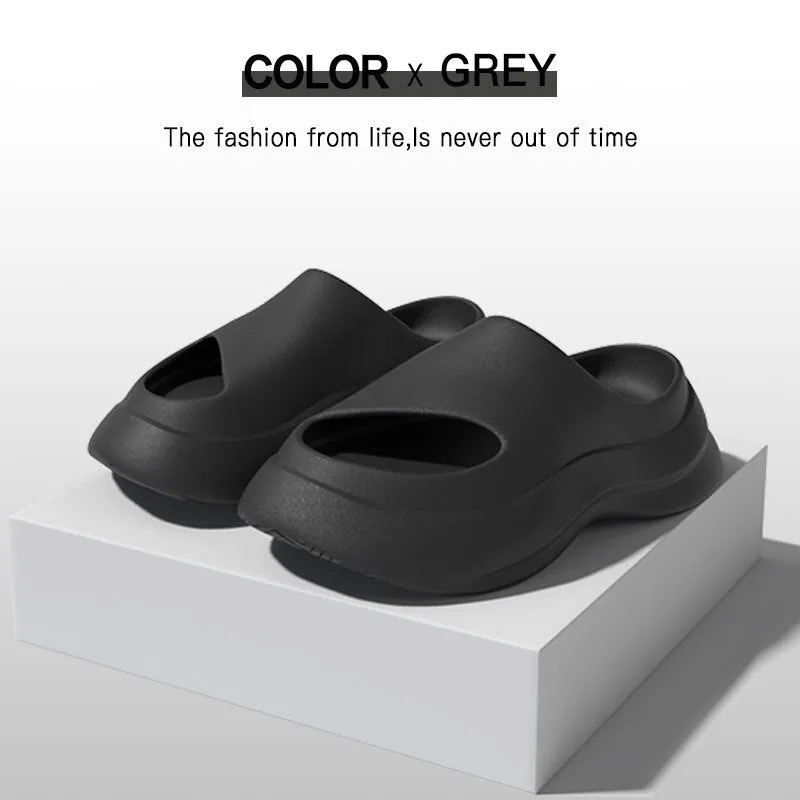 xiangtuibao  New Men Fashion Slippers Indoor Household Summer Beach Ourdoor Slides Ladies Slipers Platform Mules Shoes Woman Flats