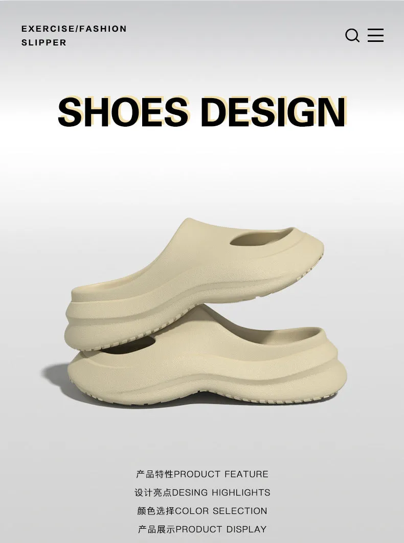 xiangtuibao  New Men Fashion Slippers Indoor Household Summer Beach Ourdoor Slides Ladies Slipers Platform Mules Shoes Woman Flats